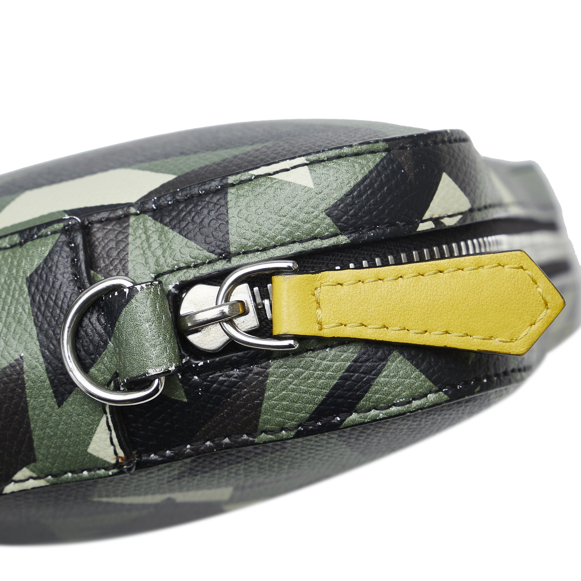 Fendi Pre-Owned Monster Eyes Camouflage Camera Bag | Women | Green