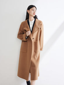 Wool Cashmere Coat | Camel