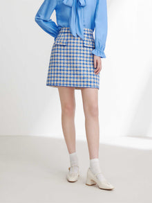 Parisian-style Skirt | Blue