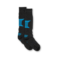 Unisex | Olympus Sport Sock | Charcoal / Cyan