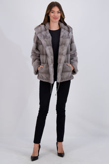 Mink Parka | Women | Sapphire