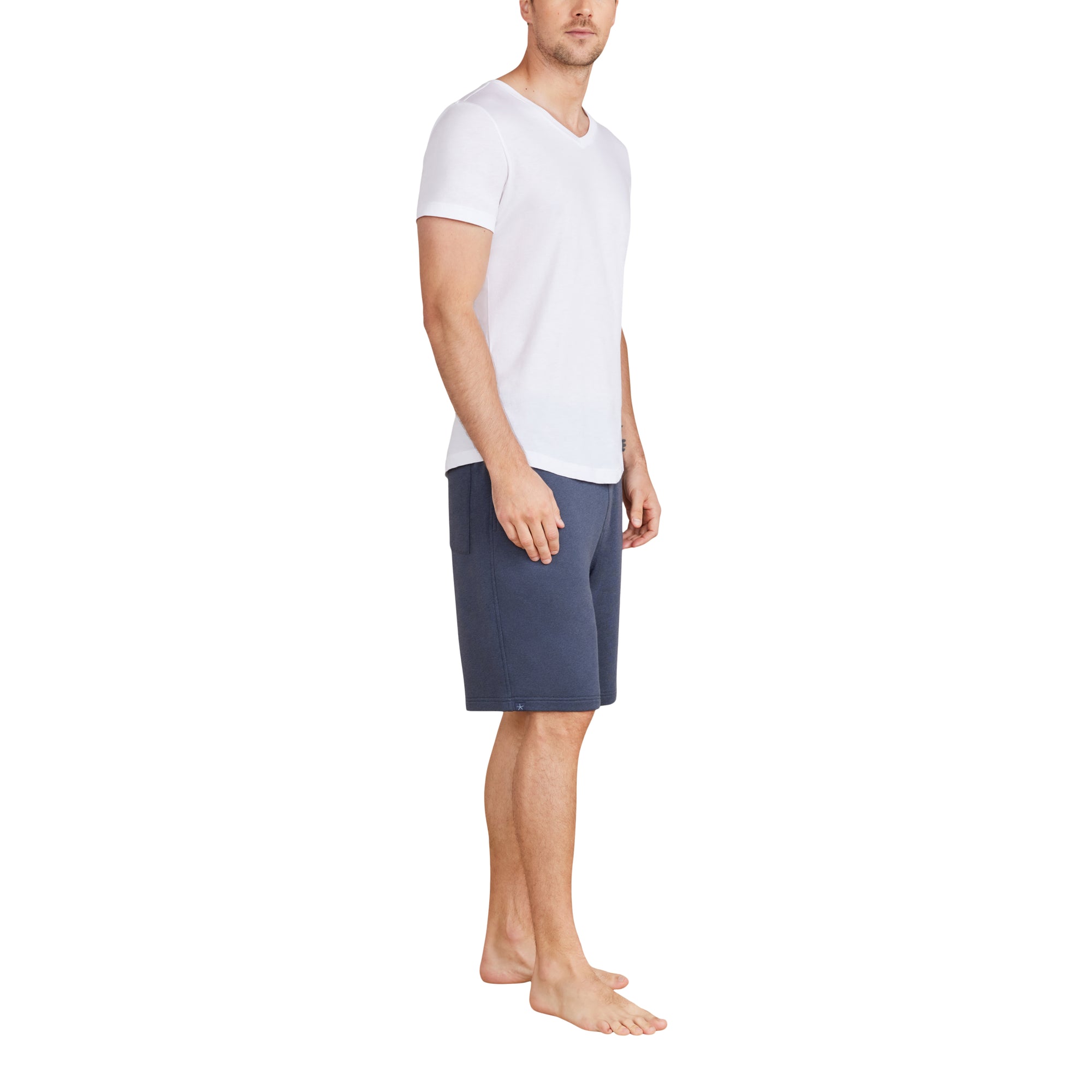 Malibu Collection Men's French Terry Short | Indigo