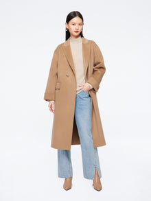 High Quality Wool Coat | Camel