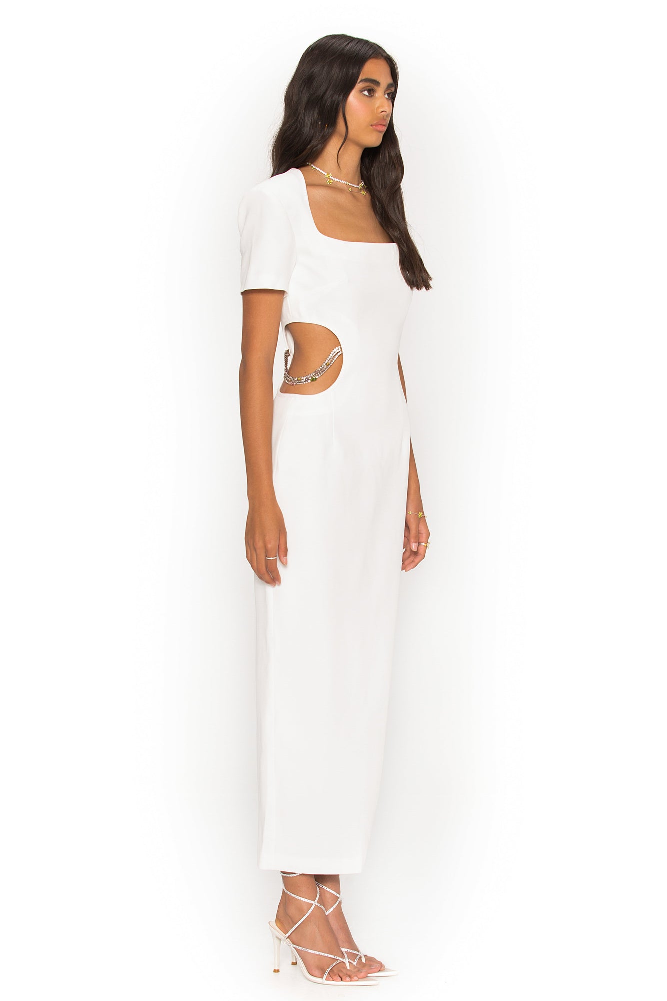 Zoe Dress | White