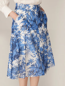 Printed Dress | Blue