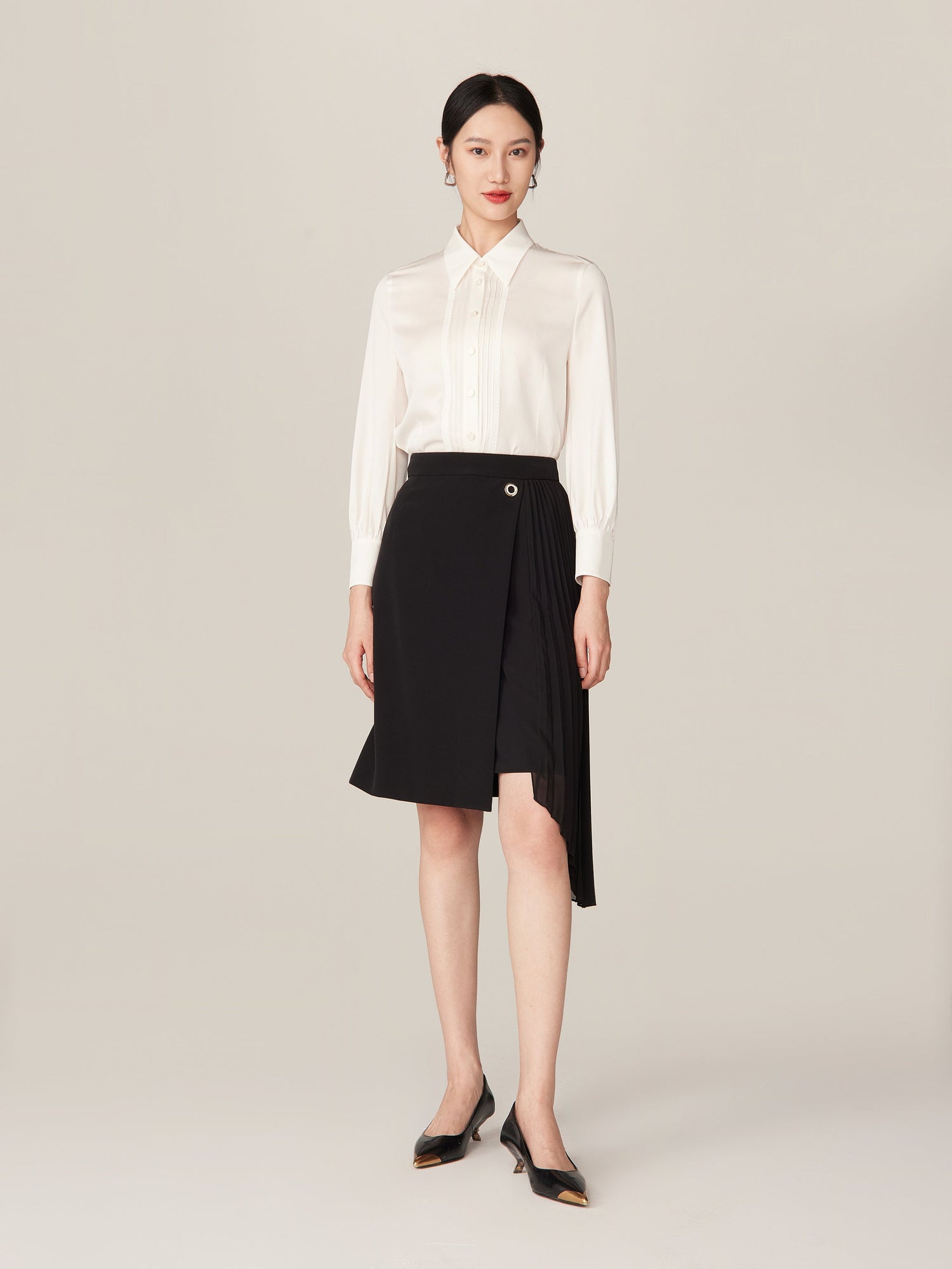 Midi Skirt | Black