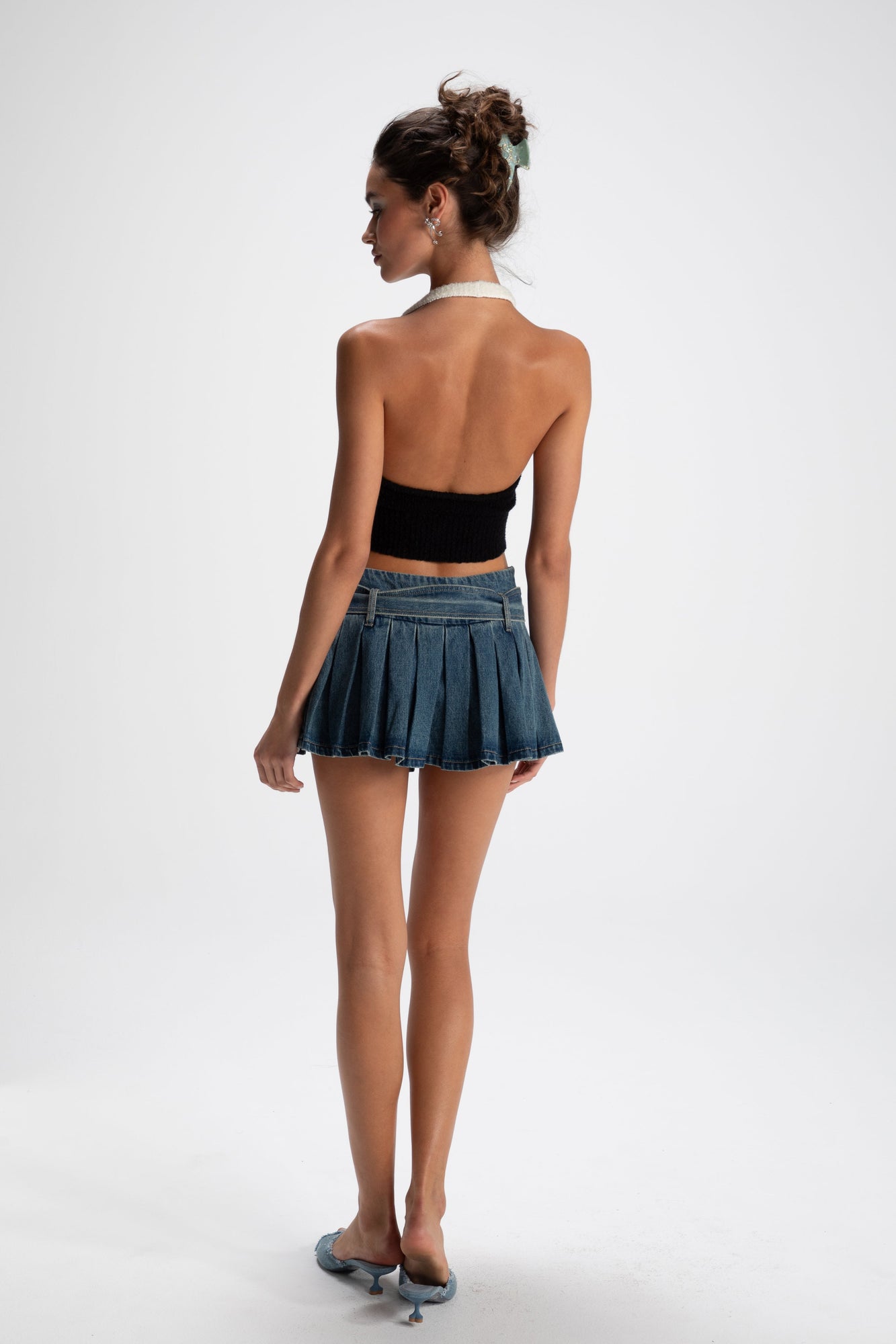 Teresa Mini Skirt | Denim