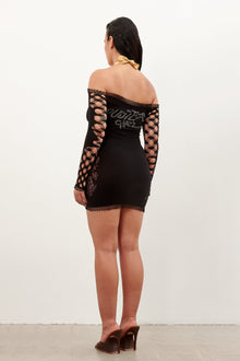 Coco Dress Long Sleeve | Jet Black