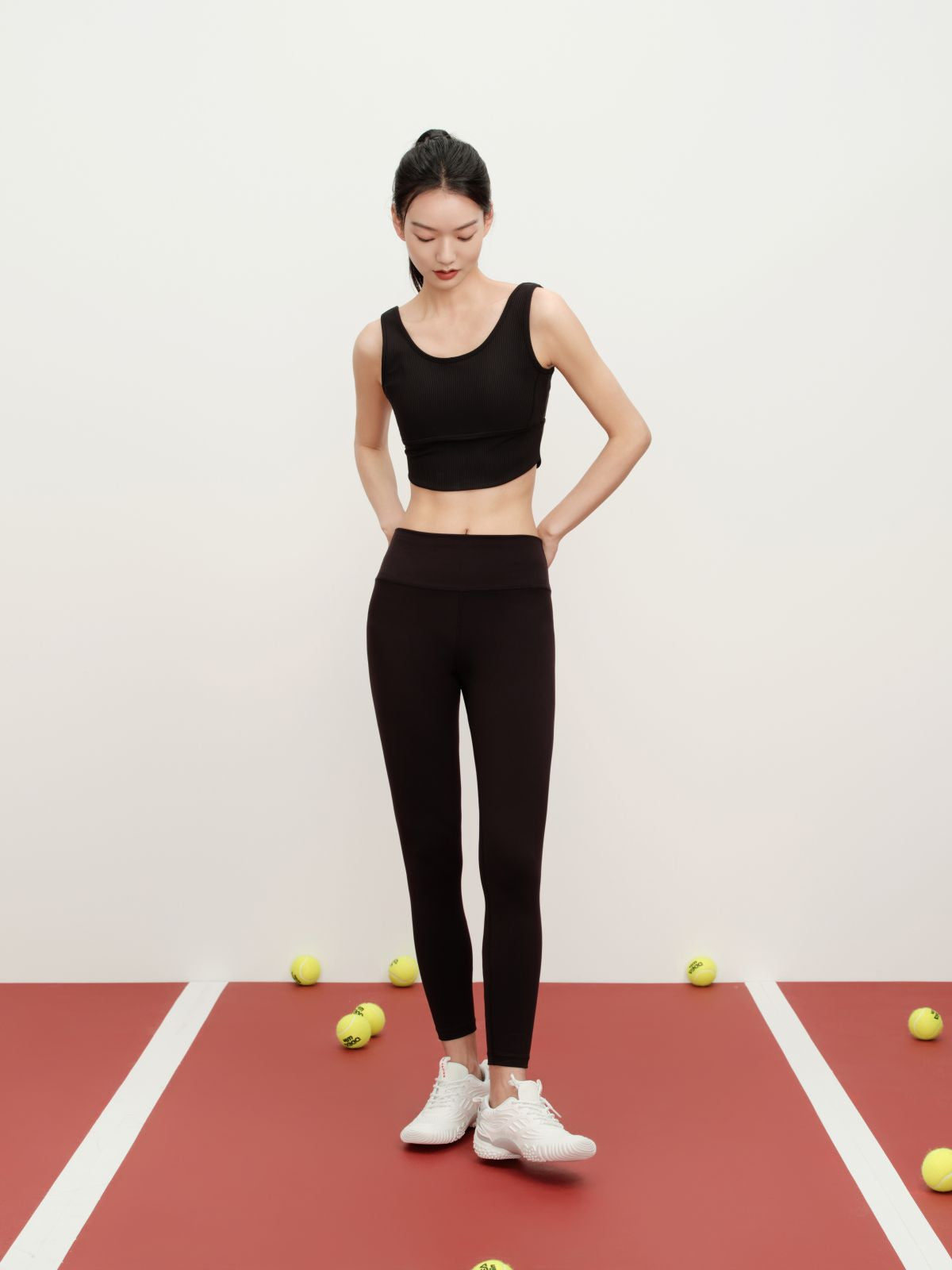 Sharkskin Leggings | Black