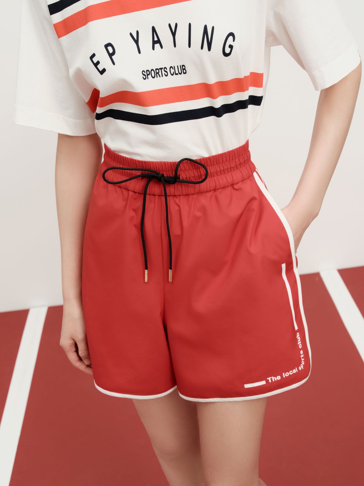 Vitality Sports Shorts | Red