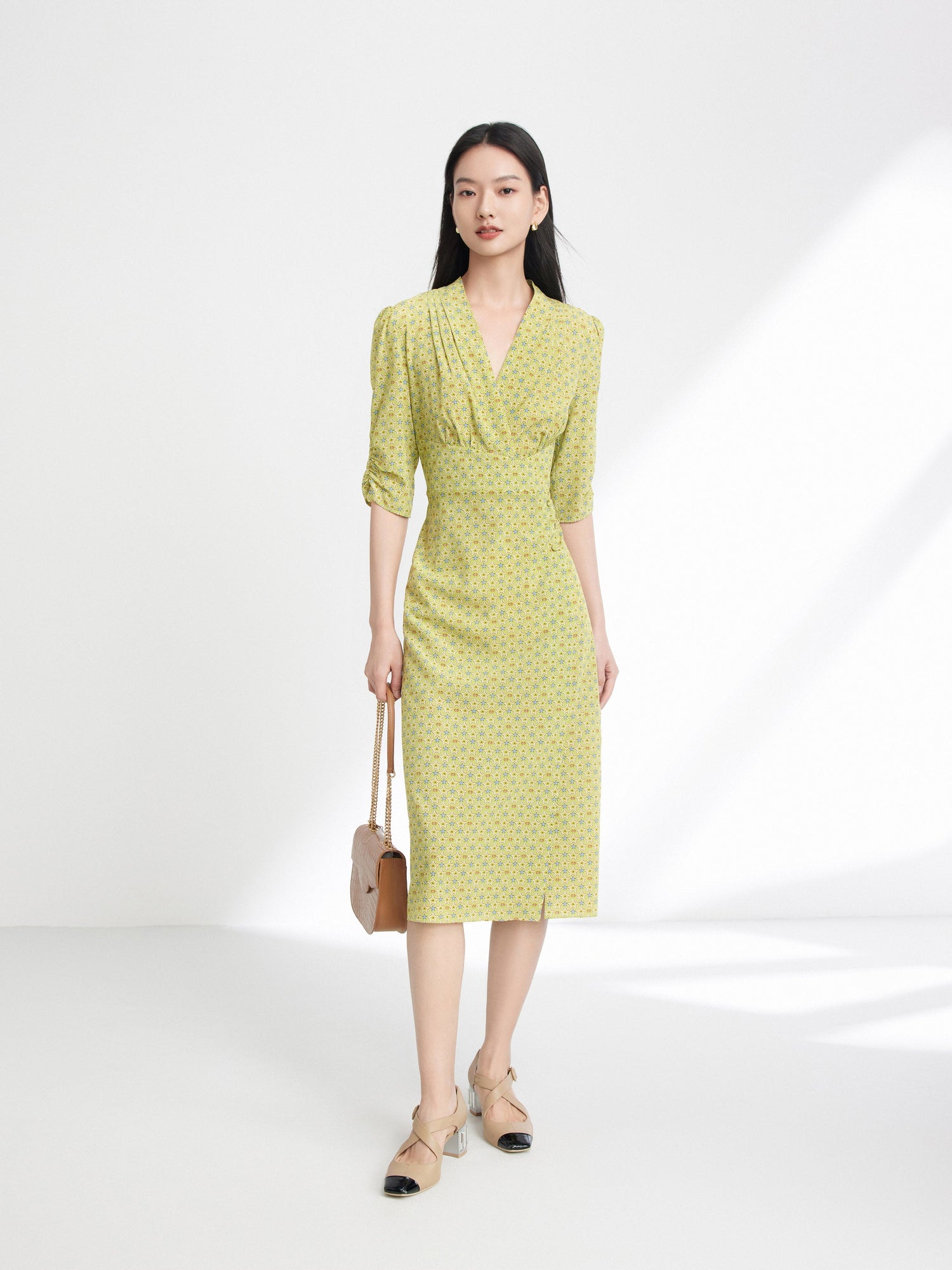Floral Dress | Green