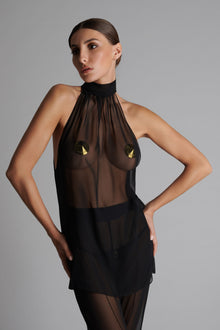 Metal nipple covers - Les Fétiches | Black