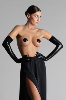 Patent leather nipple covers - Les Fétiches | Black