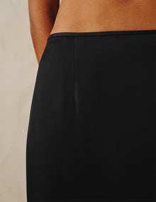 Womens | The Column Skirt | Black