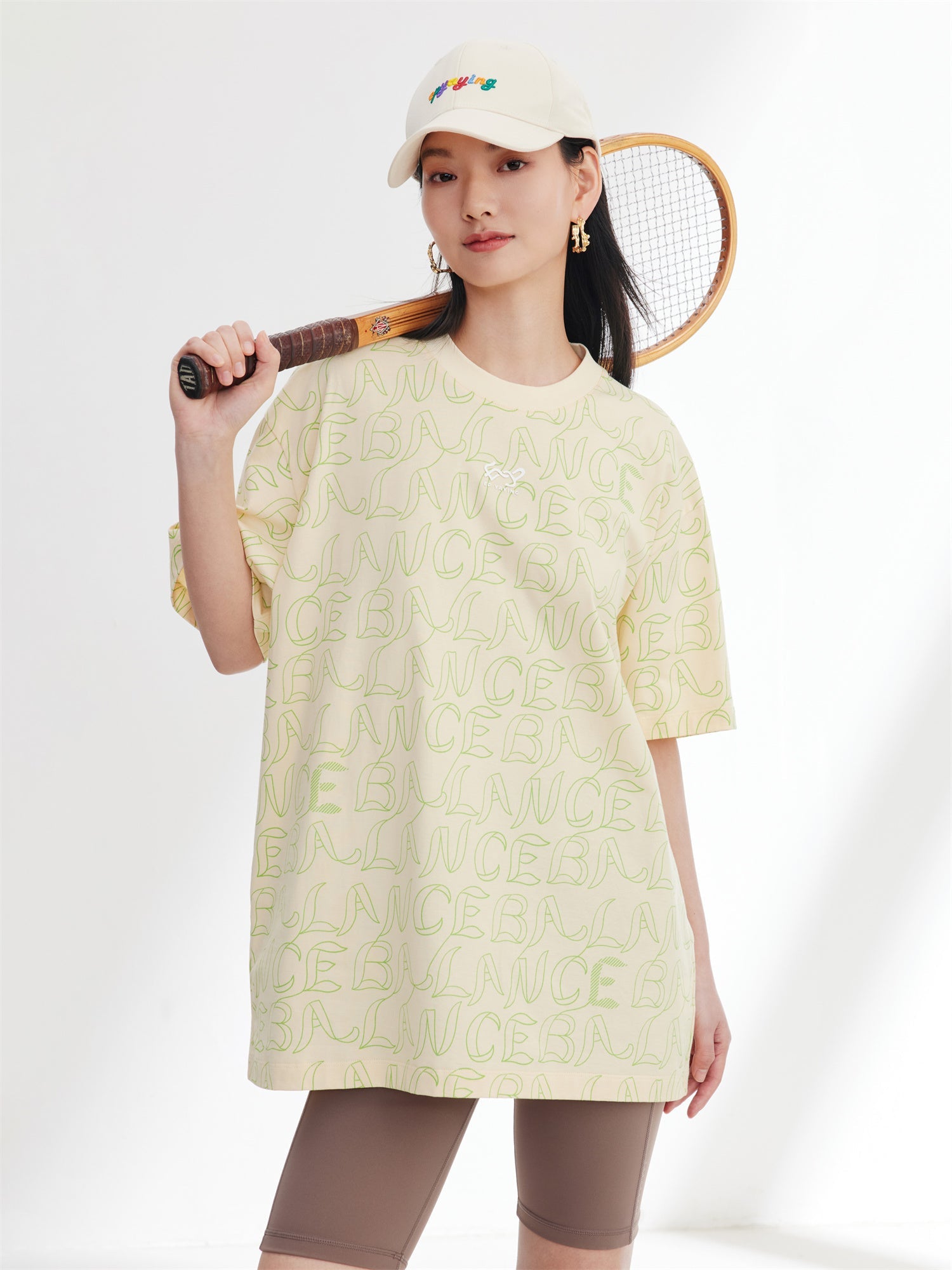 oversized T-Shirt | Beige