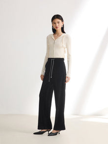 Lazy and Comfortable Leisure Pants | Black