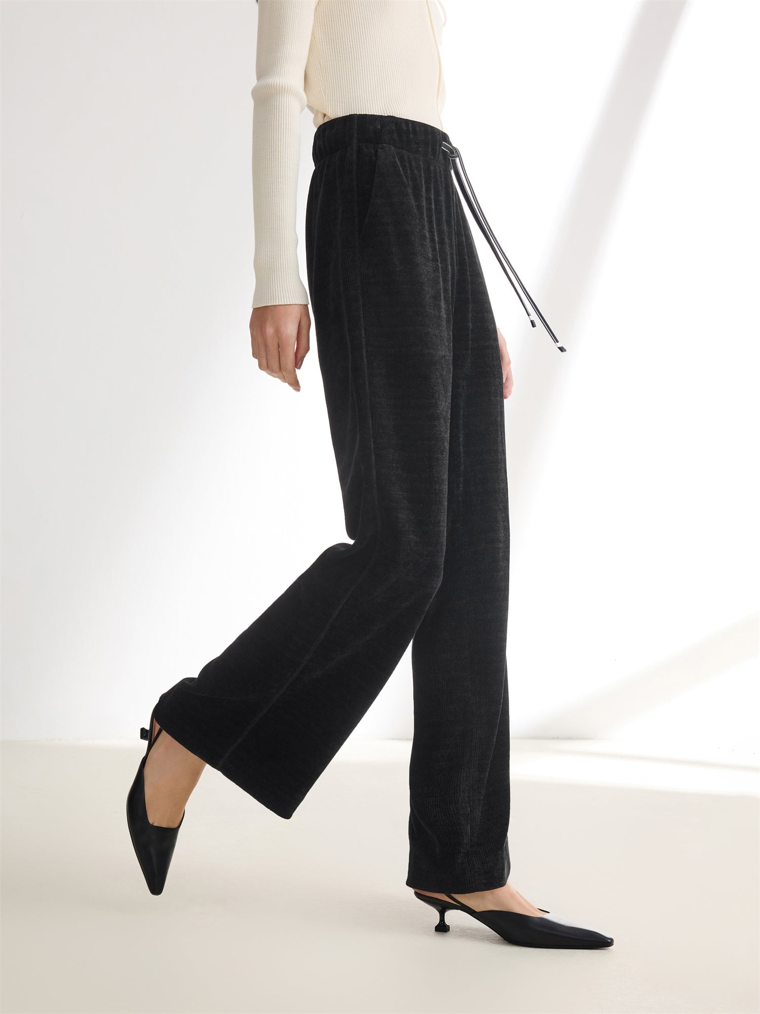 Lazy and Comfortable Leisure Pants | Black