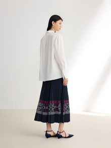 Chinese Style Shirt | White