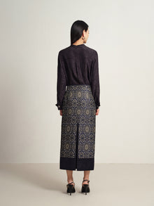 Ethnic Skirt | Navy