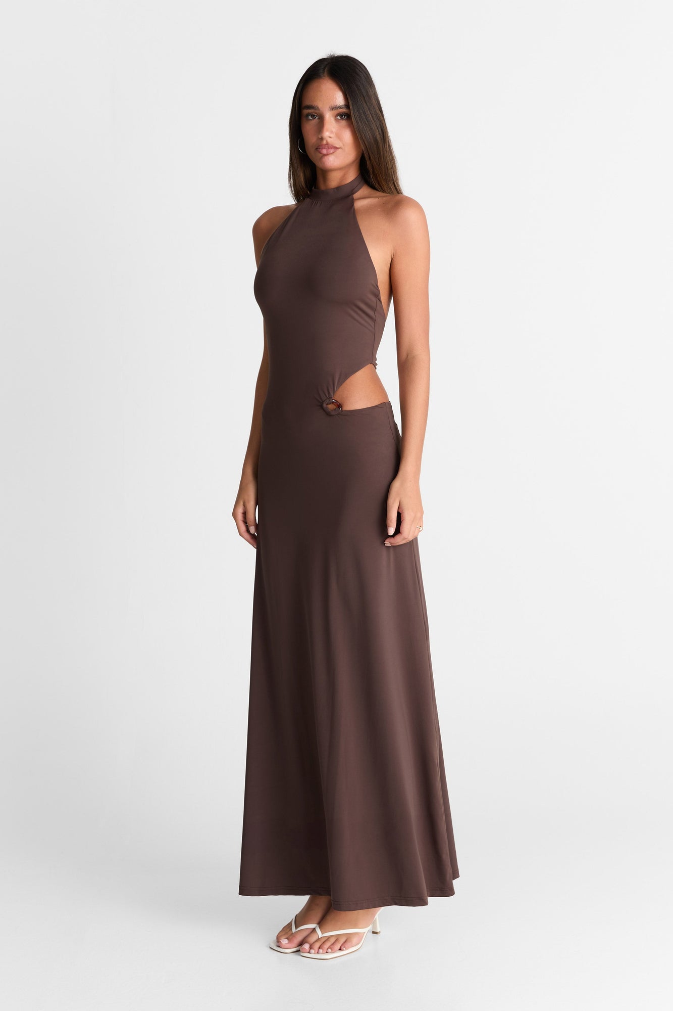 Aurora Maxi Dress | Chocolate
