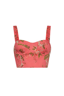 Claudine Top | Chintz Guava