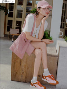 Single-Shoulder Laptop Bag | Pink