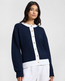 Noir Navy/White