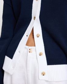 Noir Navy/White