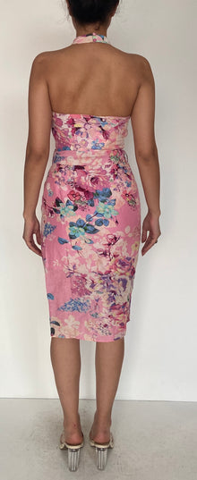 Hemant & Nandita | April Midi Dress | Pink