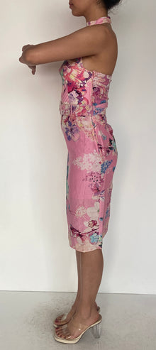 Hemant & Nandita | April Midi Dress | Pink