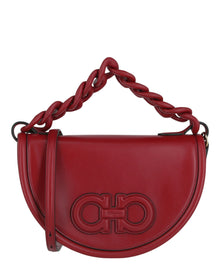 Ferragamo | Aura Chain-Linked Shoulder Bag