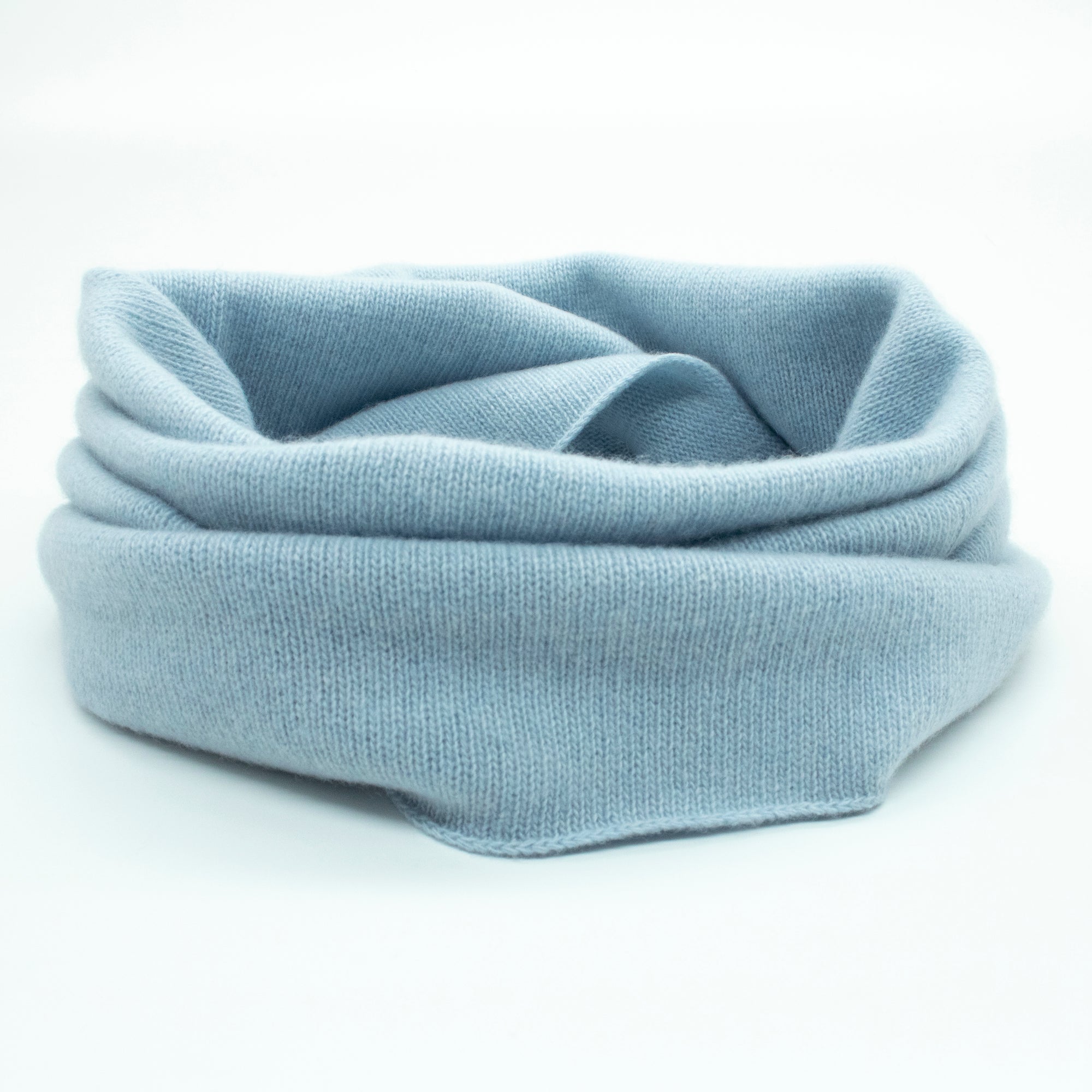 Unisex | Cashmere Snood | Baby Blue