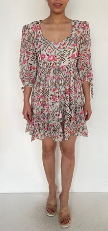 Hemant & Nandita | Hana Short Dress | Off-White
