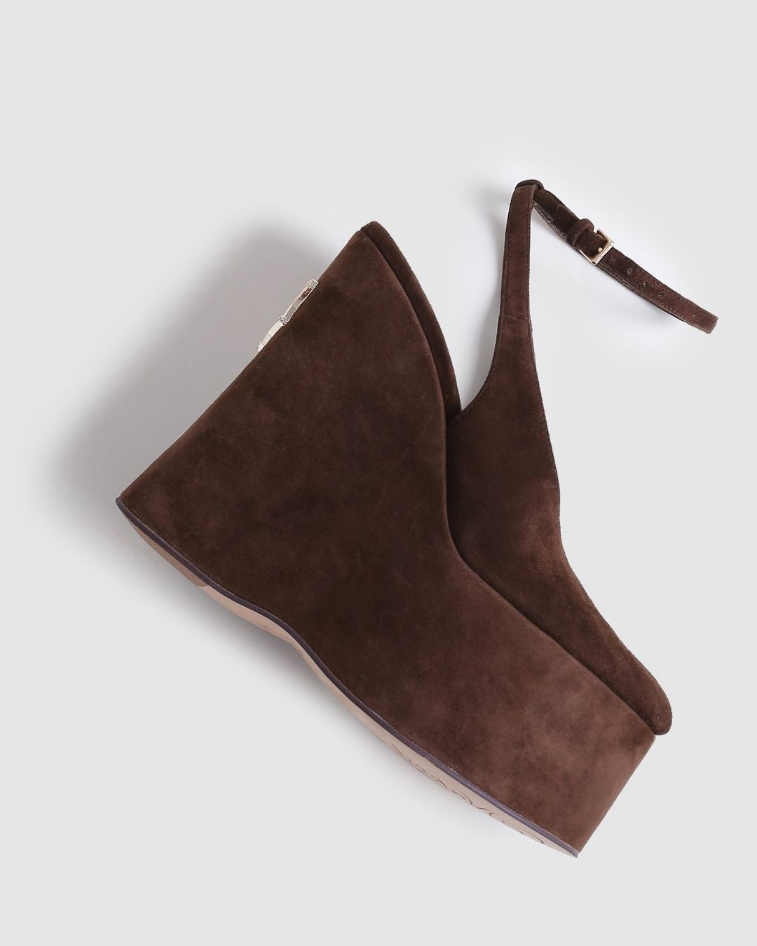 Womens | Tansy Suede Heel | Brown