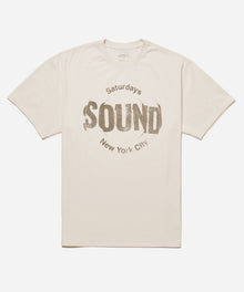 Ivory | Sound Relaxed Short Sleeve Tee | Saturdays NYC