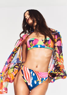 Rococo Sand | Plum Bralette | Multicolor