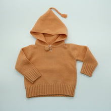 Baby Cashmere Hooded Sweater | Peach