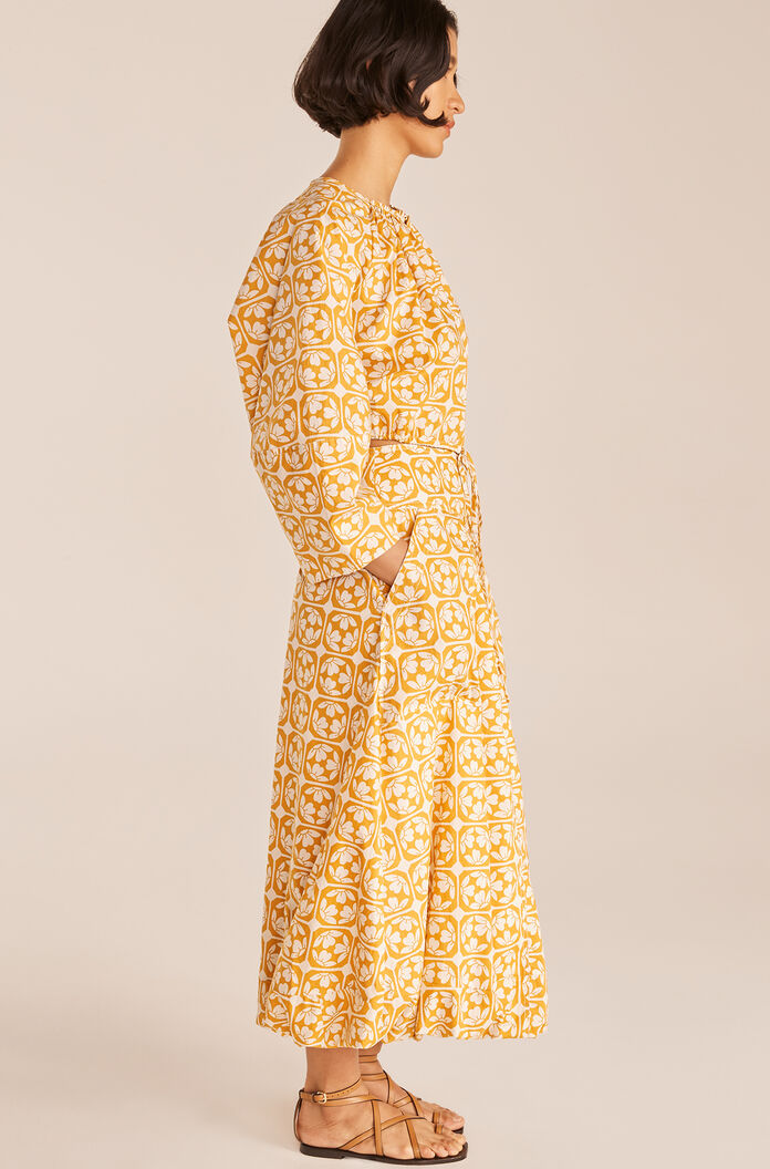 Lattice Fleur Poplin Skirt | Lattice Fleur Honey Combo