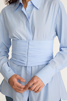 Corseted Button Down | Oxford