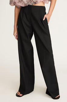 High Waist Trouser | Black
