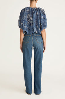 Emblem Fleur Bubble Top | Dusk Combo