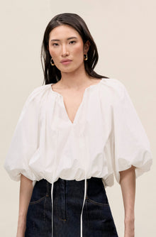 Priya Bubble Top | Milk