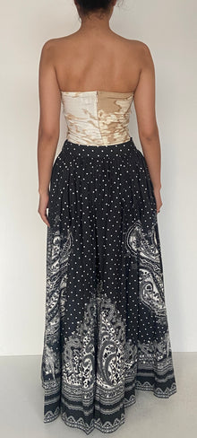 Hemant & Nandita | Viri Long Skirt | Black