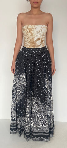 Hemant & Nandita | Viri Long Skirt | Black