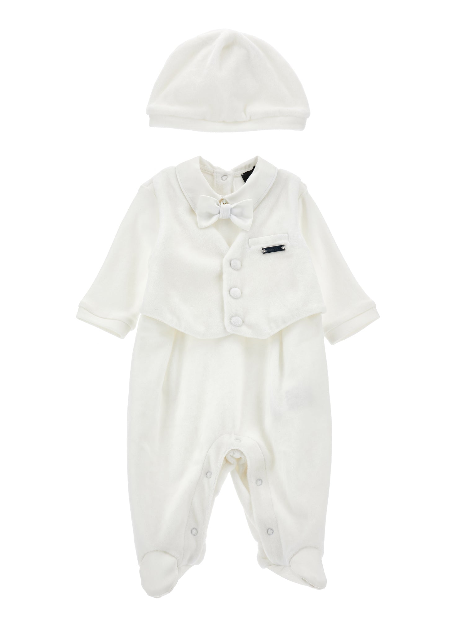 Boys | Elegant Chenille Set | Cream/Cream