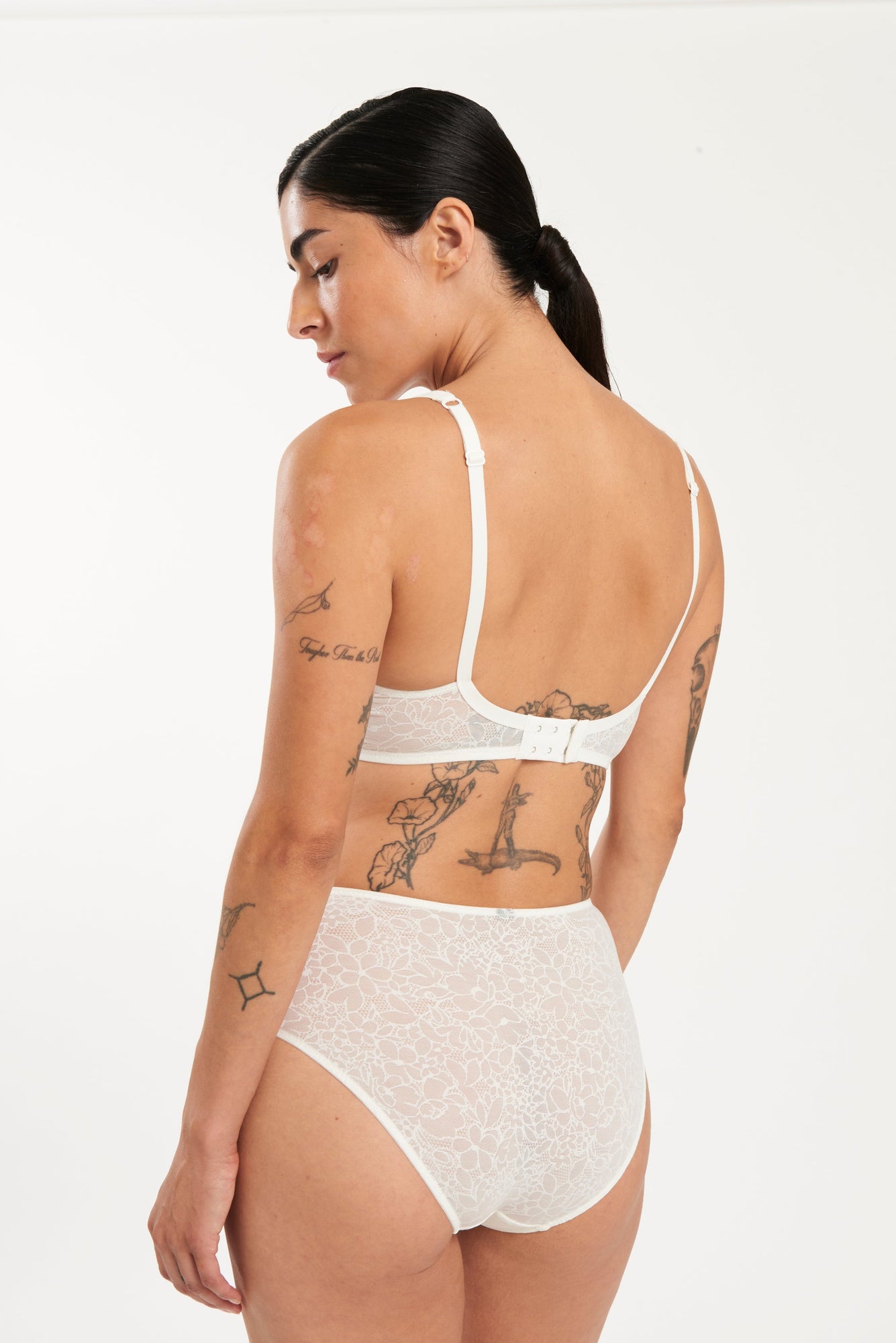 Eden High Waist Brief | Off White