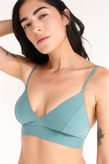 Mare Triangle Bikini Top | Seafoam