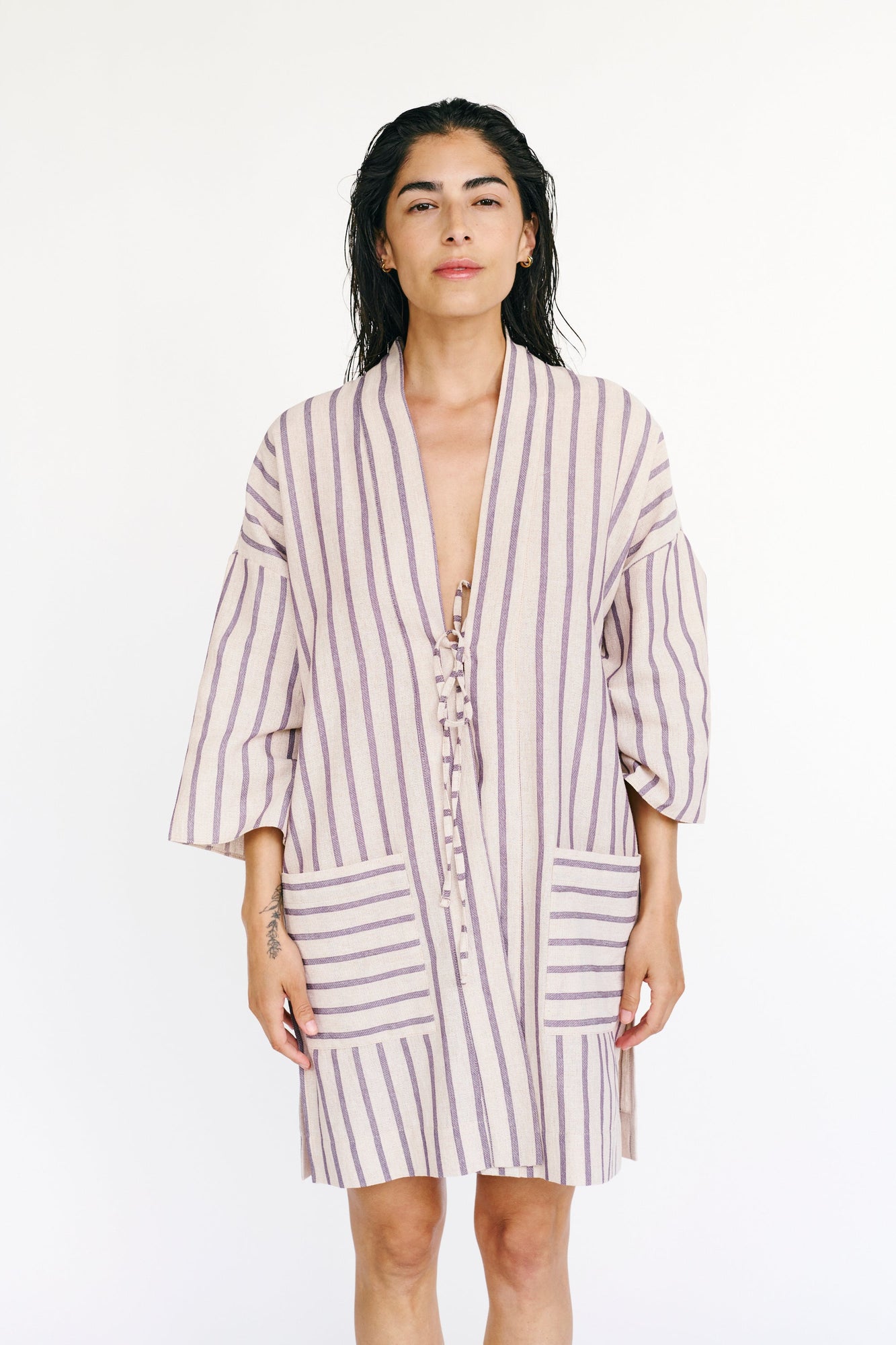 Hammam Robe/Cover Up | Purple