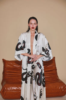 Valentina Robe | Snake Print