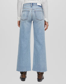 Womens | Comfort Stretch Mid Rise Wide Leg Crop | Undertow